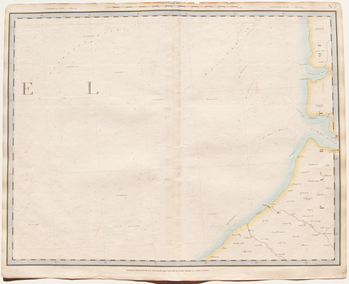 antique map of England, Wales and Scotland Railways and Stations Cruchley 1862